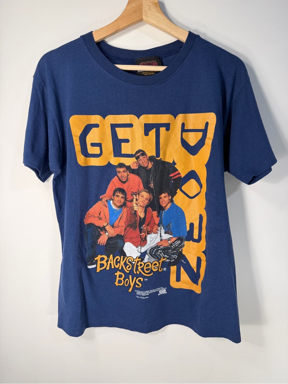 Vintage Backstreet Boys Graphic Tee - Get Down
